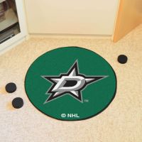 Dallas Stars Puck Mat - 29 Diameter