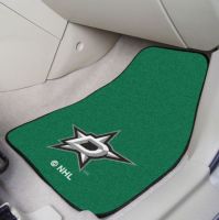 Dallas Stars 2-Piece Printed Carpet Car Mat Set - 18 x 27