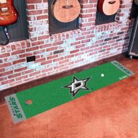 Dallas Stars Putting Green Mat - 18 x 72