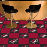 Phoenix Coyotes Carpet Tiles - 18 x 18 Tiles