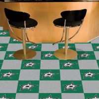 Dallas Stars Carpet Tiles - 18 x 18 Tiles