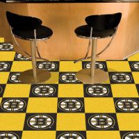Boston Bruins Carpet Tiles - 18 x 18 Tiles