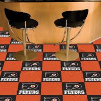 Philadelphia Flyers Carpet Tiles - 18 x 18 Tiles
