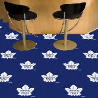 Toronto Maple Leafs Carpet Tiles - 18 x 18 Tiles