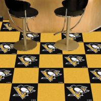 Pittsburgh Penguins Carpet Tiles - 18 x 18 Tiles