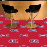 Montreal Canadiens Carpet Tiles - 18 x 18 Tiles