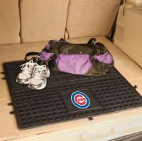 Chicago Cubs Heavy Duty Vinyl Cargo Mat - 31 x 31