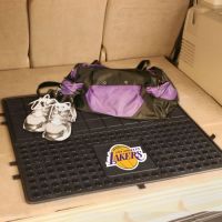 Los Angeles Lakers Heavy Duty Vinyl Cargo Mat - 31 x 31