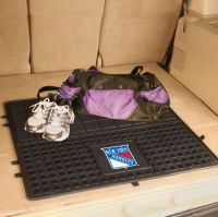 New York Rangers Heavy Duty Vinyl Cargo Mat - 31 x 31