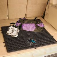 San Jose Sharks Heavy Duty Vinyl Cargo Mat - 31 x 31