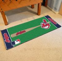 Cleveland Indians Baseball Runner - 30 x 72
