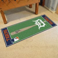 Detroit Tigers Baseball Runner - 30 x 72
