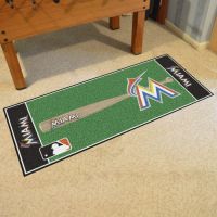 Florida Marlins Baseball Runner - 30 x 72