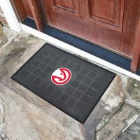 Atlanta Hawks Medallion Door Mat - 20 x 30