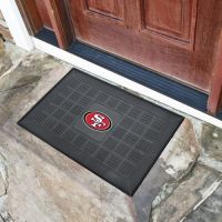 San Francisco 49ers Medallion Door Mat - 20 x 30