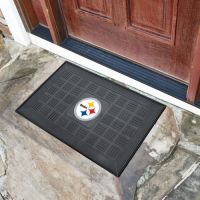 Pittsburgh Steelers Medallion Door Mat - 20 x 30