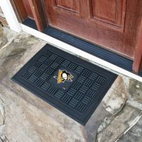 Pittsburgh Penguins Medallion Door Mat - 20 x 30
