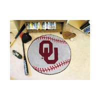 Oklahoma Baseball Mat - 29 Diameter