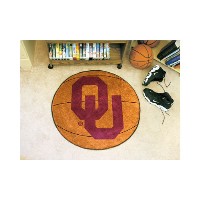 Oklahoma Basketball Mat - 29 Diameter