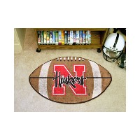 Nebraska Football Mat - 22 x 35