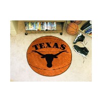 Texas Basketball Mat - 29 Diameter