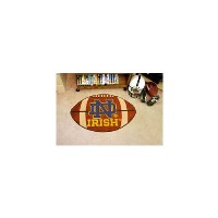 Notre Dame Football Mat - 22 x 35