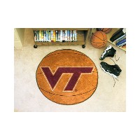 Virginia Tech Basketball Mat - 29 Diameter