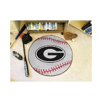 Georgia Baseball Mat - 29 Diameter