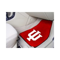 Indiana University 2-PC Carpeted Car Mats - 18 x 27