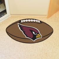 Arizona Cardinals Football Mat - 22 x 35
