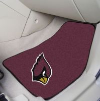 Arizona Cardinals 2-Piece Carpeted Car Mats - 18 x 27