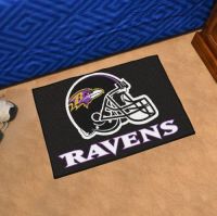Baltimore Ravens (Black) Starter Mat - 20 x 30