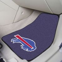 Buffalo Bills 2-Piece Carpeted Car Mats - 18 x 27