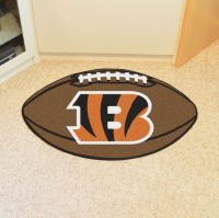 Cincinnati Bengals Football Mat - 22 x 35