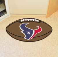 Houston Texans Football Mat - 22 x 35
