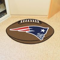 New England Patriots Football Mat - 22 x 35