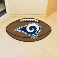 St Louis Rams Football Mat - 22 x 35