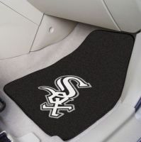 Chicago White Sox 2-PC Printed Carpet Car Mat Set - 18 x 27