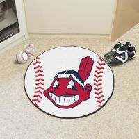 Cleveland Indians Baseball Mat - 29 Diameter