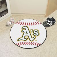 Oakland Athletics Baseball Mat - 29 Diameter