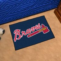 Atlanta Braves Starter Mat - 20 x 30