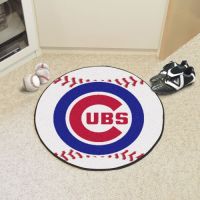 Chicago Cubs Baseball Mat - 29 Diameter
