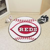 Cincinnati Reds Baseball Mat - 29 Diameter