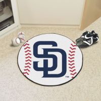 San Diego Padres Baseball Mat - 29 Diameter