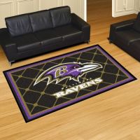 Baltimore Ravens Rug - 5 x 8
