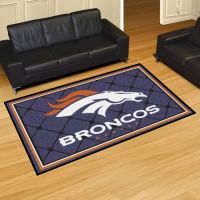 Denver Broncos Rug - 5 x 8