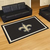 New Orleans Saints Rug - 5 x 8