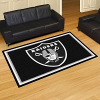 Oakland Raiders Rug - 5 x 8