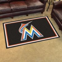 Florida Marlins Area Rug - 4 x 6
