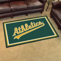 Oakland Athletics Area Rug - 4 x 6